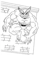 X-men kleurplaat 4