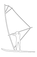 Zeilen kleurplaat 3