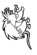 Zoogdieren kleurplaat 13