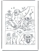 Zoogdieren kleurplaat 3