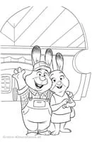 Zootropolis kleurplaat 12