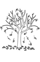 bomen kleurplaat 10